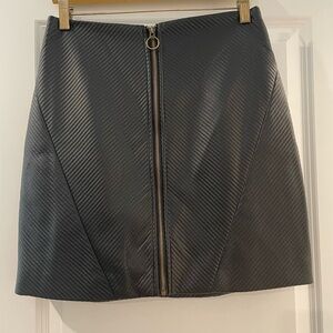 Rachel Roy faux leather mini skirt Size 2